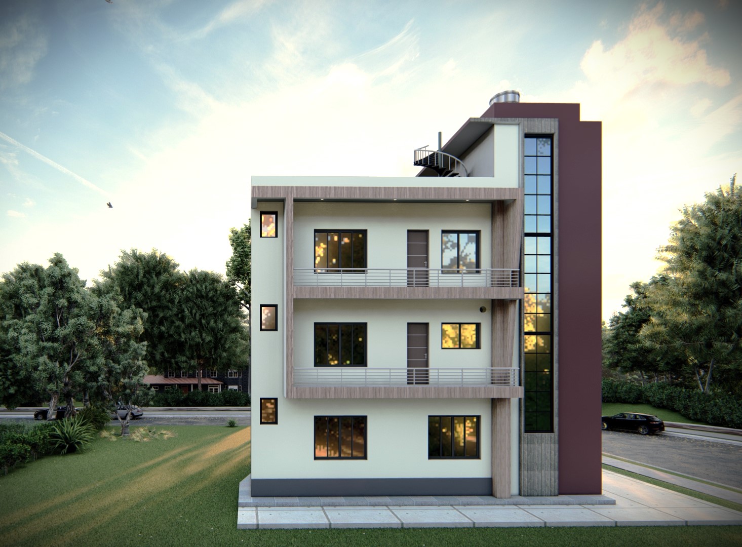 Modern Construction Project